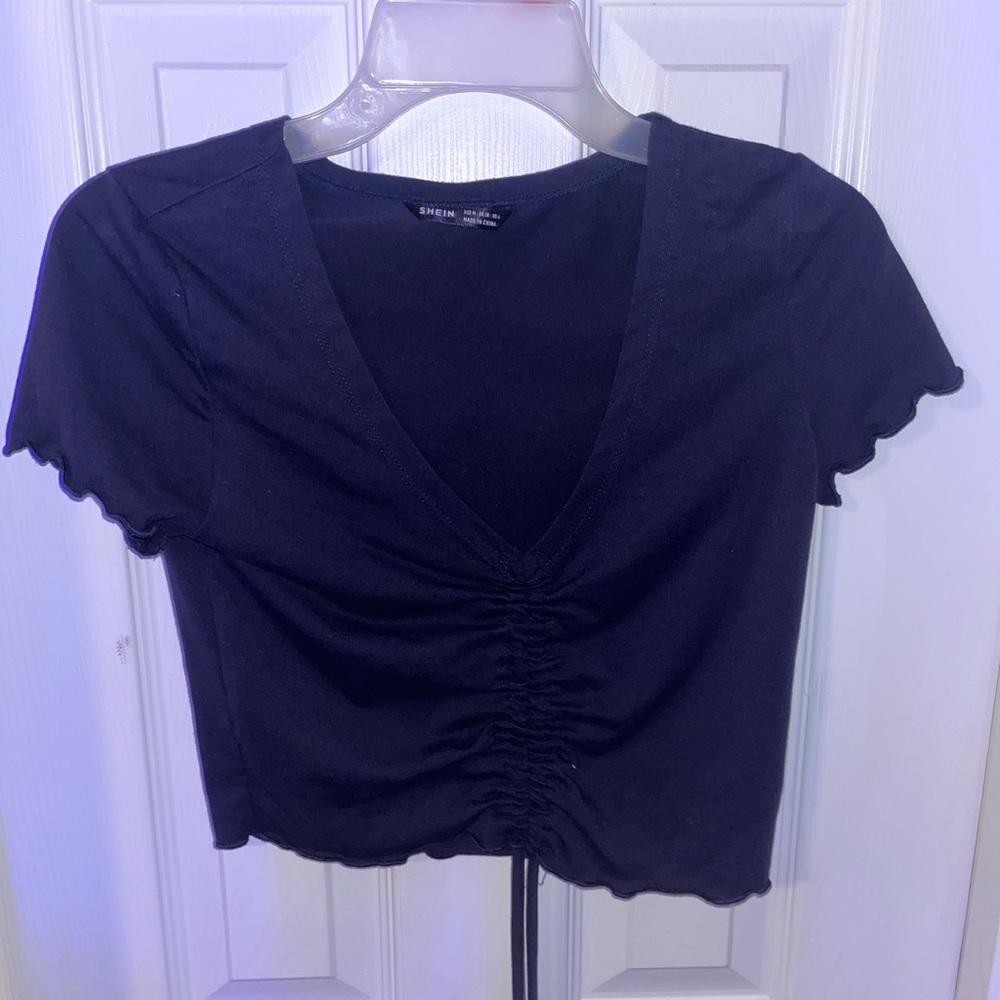 Tie crop top